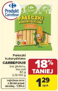 Pałeczki kukurydziane CARREFOUR