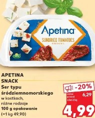 Apetina Snack Ser typu śródziemnomorskiego w kostkach