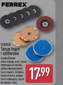 FERREX Tarcze tnące i szlifierskie
