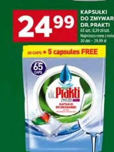 Kapsułki do zmywarek Dr. Prakti