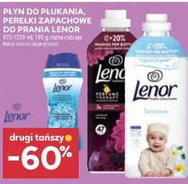 Płyn do płukania, perełki zapachowe do prania Lenor