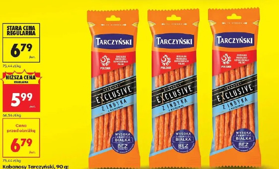 Kabanosy Tarczyński Exclusive z indyka