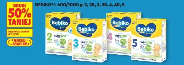 Bebiko, 600/1000 g: 2, 2R, 3, 3R, 4, 4R, 5
