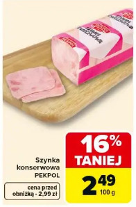 Szynka konserwowa Pekpol