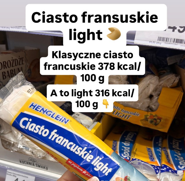 Henglein Ciasto francuskie light