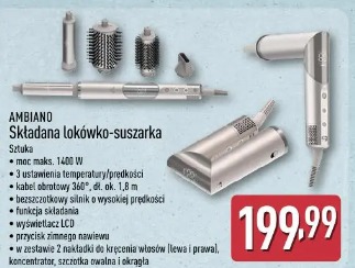 Składana lokówko-suszarka