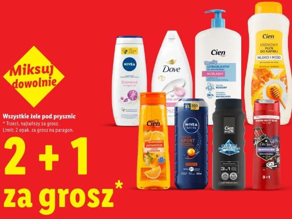 Wszystkie żele pod prysznic