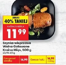 Szynka wieprzowa Wolno Gotowane Kraina Mięs