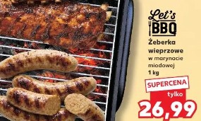 Let's BBQ żeberka wieprzowe w marynacie miodowej