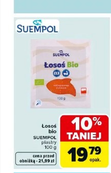 Łosoś bio SUEMPOL plastry