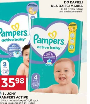 Pieluchy Pampers Active