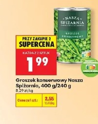 Groszek konserwowy Nasza Spiżarnia