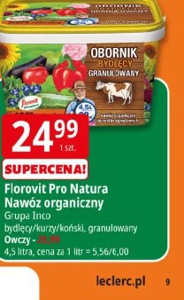Florovit Pro Natura Nawóz organiczny Grupa Inco