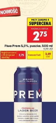Piwo Prem 5,5%