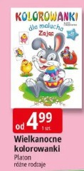 Wielkanocne kolorowanki Platon