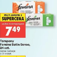 Tampony Femina Satin Sense