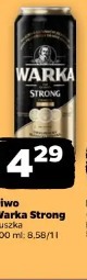 Piwo Warka Strong