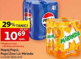 Napój Pepsi, Pepsi Zero lub Mirinda