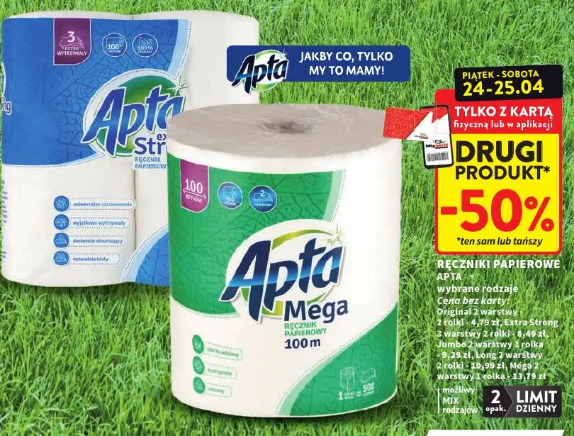 Ręcznik papierowy Apta 