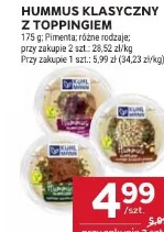 Hummus klasyczny z toppingiem