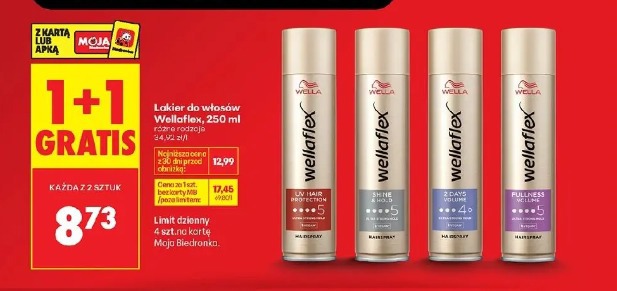 Lakier do włosów Wellaflex, 250 ml
