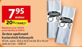 Zestaw opakowań kurierskich foliowych