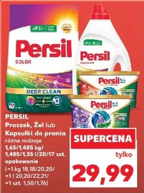 Persil Proszek, żel lub kapsułki do prania
