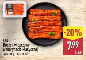 BBQ Boczek wieprzowy w marynacie klasycznej
