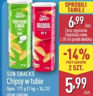 Sun Snacks Chipsy w tubie