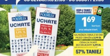 Mleko UHT Uchte Polmlek