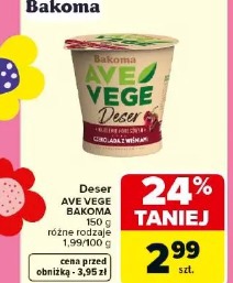 Deser AVE VEGE BAKOMA