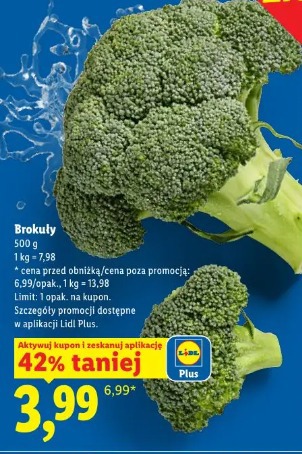 Brokuły 500g