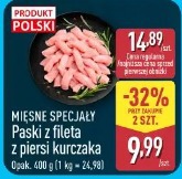 Mięsne specjały Paski z fileta z piersi kurczaka