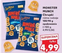 Monster Munch Chrupki różne rodzaje