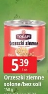 Orzeszki ziemne solone/bez soli Tokapi