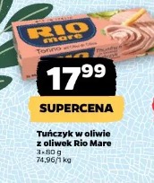 Tuńczyk w oliwie z oliwek Rio Mare