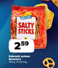 Paluszki solone SnaXters