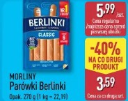 Morliny Parówki Berlinki