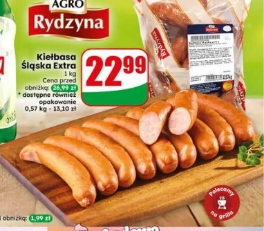 Kiełbasa śląska Extra Agro Rydzyna