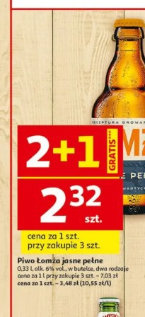 Piwo Łomża jasne pełne