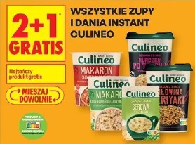 Wszystkie zupy i dania instant Culineo