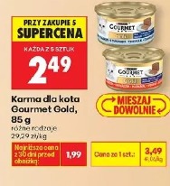 Karma dla kota Gourmet Gold, 85 g