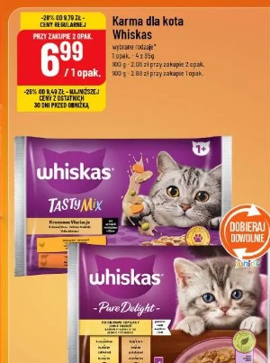 Karma dla kota Whiskas