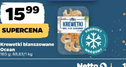 Krewetki blanszowane Ocean