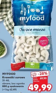 Myfood Krewetki surowe