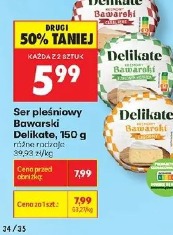 Ser pleśniowy Bawarski Delikate
