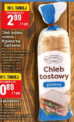 Chleb tostowy pszenny Wypiekarnia i Ciachownia