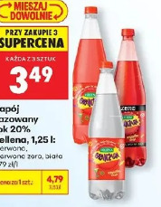 Napój gazowany sok 100% Hellena