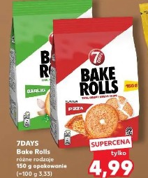 7Days Bake Rolls różne rodzaje