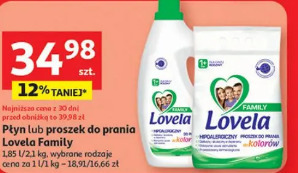 Płyn lub proszek do prania Lovela family